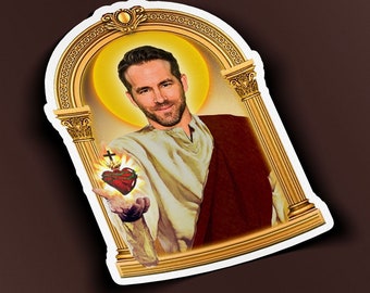 Saint Ryan Reynolds Sticker - BOGO - Buy One Get One Free