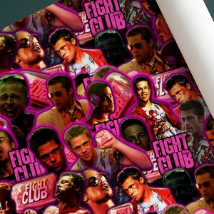 Fight Club Wrapping Paper - Fight Club Gift Wrap