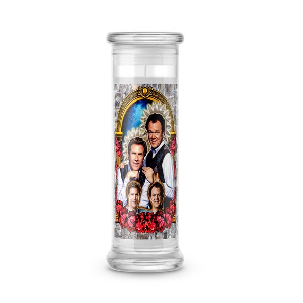 Saint Step Brothers Candle  - Step Brothers Prayer Candle - Step Brothers Sticker