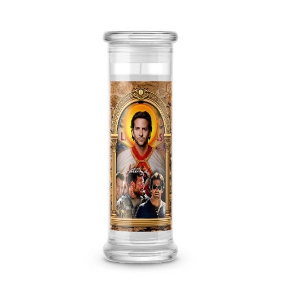 Saint Bradley Cooper Candle Saint Bradley Cooper Prayer Candle