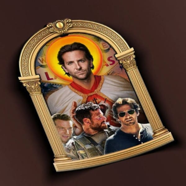 Saint Bradley Cooper Sticker - BOGO - Buy One Get One Free