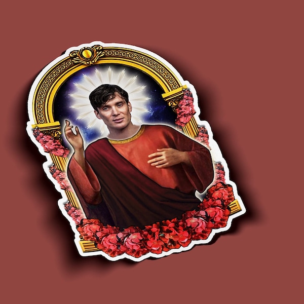 Saint Cillian Murphy Sticker - BOGO - Buy One Get One Free