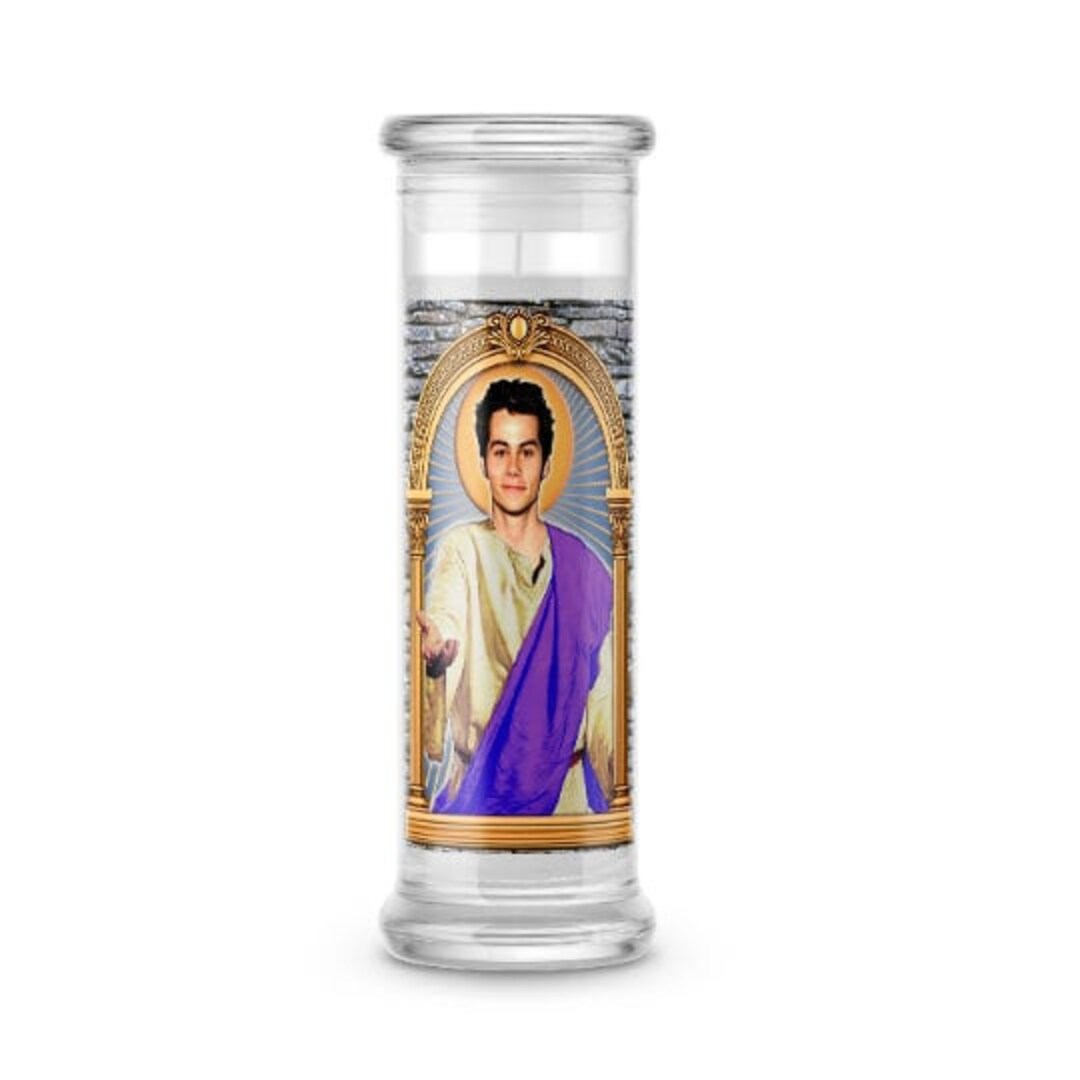 Saint Dylan O'brien Prayer Candle Saint Dylan O'brien Candle Etsy