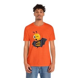 Bumblebee Tutoría Halloween Vampiro Unisex Jersey camiseta de manga corta