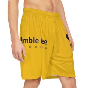 Bumblebee Tutoring Basketball Shorts (AOP)