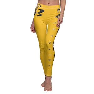 Bumblebee Tutoring Women&#39;s Cut & Sew Casual Leggings (AOP)