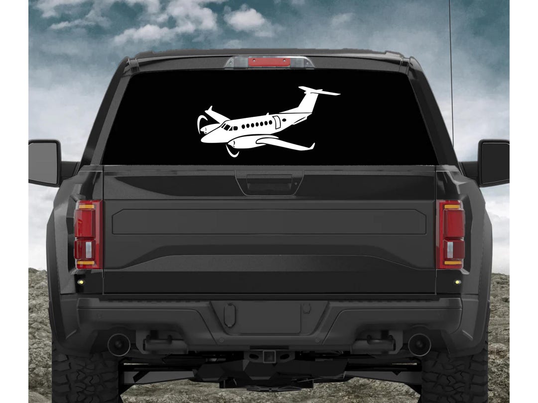 Beechcraft King Air Decal: Aviation Vinyl Sticker, Waterproof - Etsy