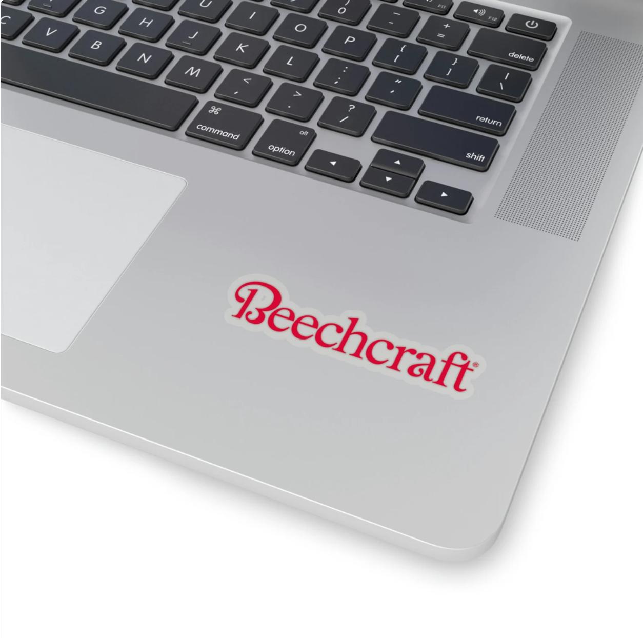 Beechcraft Logo Sticker: Aviation Vinyl Decal, Pilot Gift - Etsy