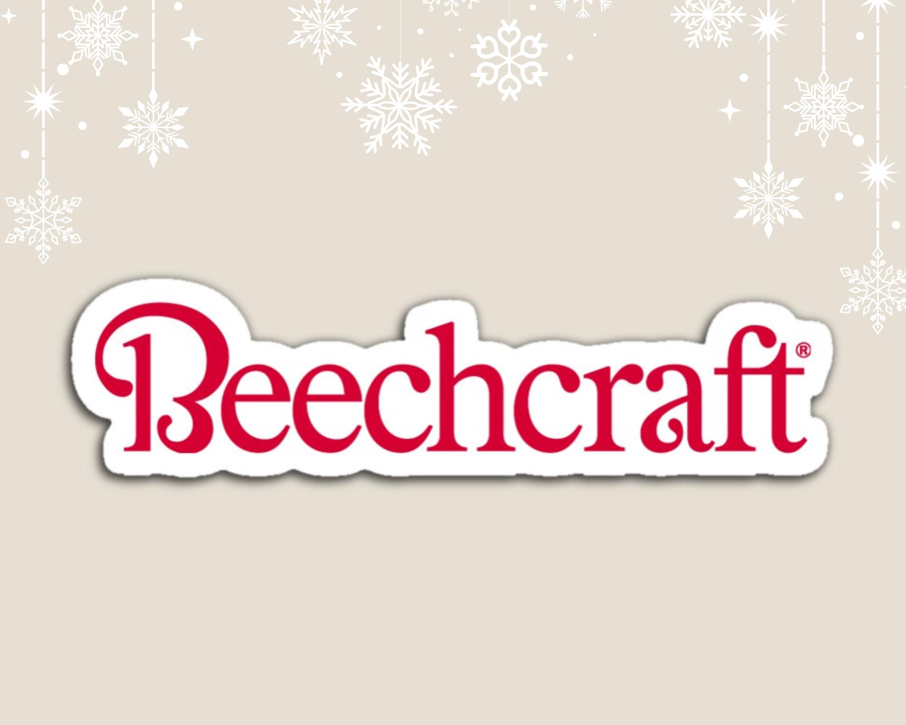 Beechcraft Logo Sticker: Aviation Vinyl Decal, Pilot Gift - Etsy