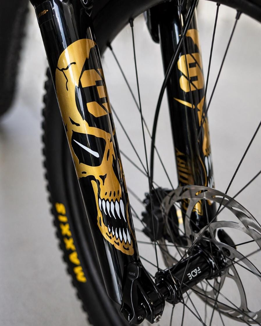 サスペンションフォークステッカー – 自転車ステッカー | MTB