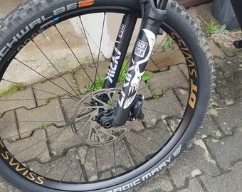Bicycle stickers, DT Swiss rim decals. Suitable for 26/27.5/29 inch wheels, available in various colors. E-bike / Downhill/Enduro