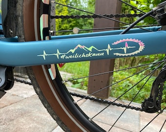 E-Bike Sticker Weilichskann/Mountains