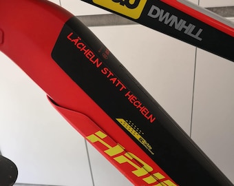 E-Bike Sticker Smile instead of panting 2 ×Set