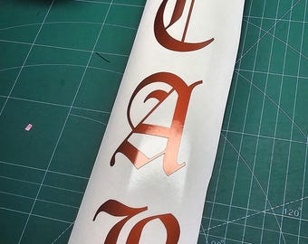 A C A B - Battery cover sticker. Ebike