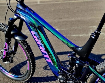 Giant Trance e-bike lettering design