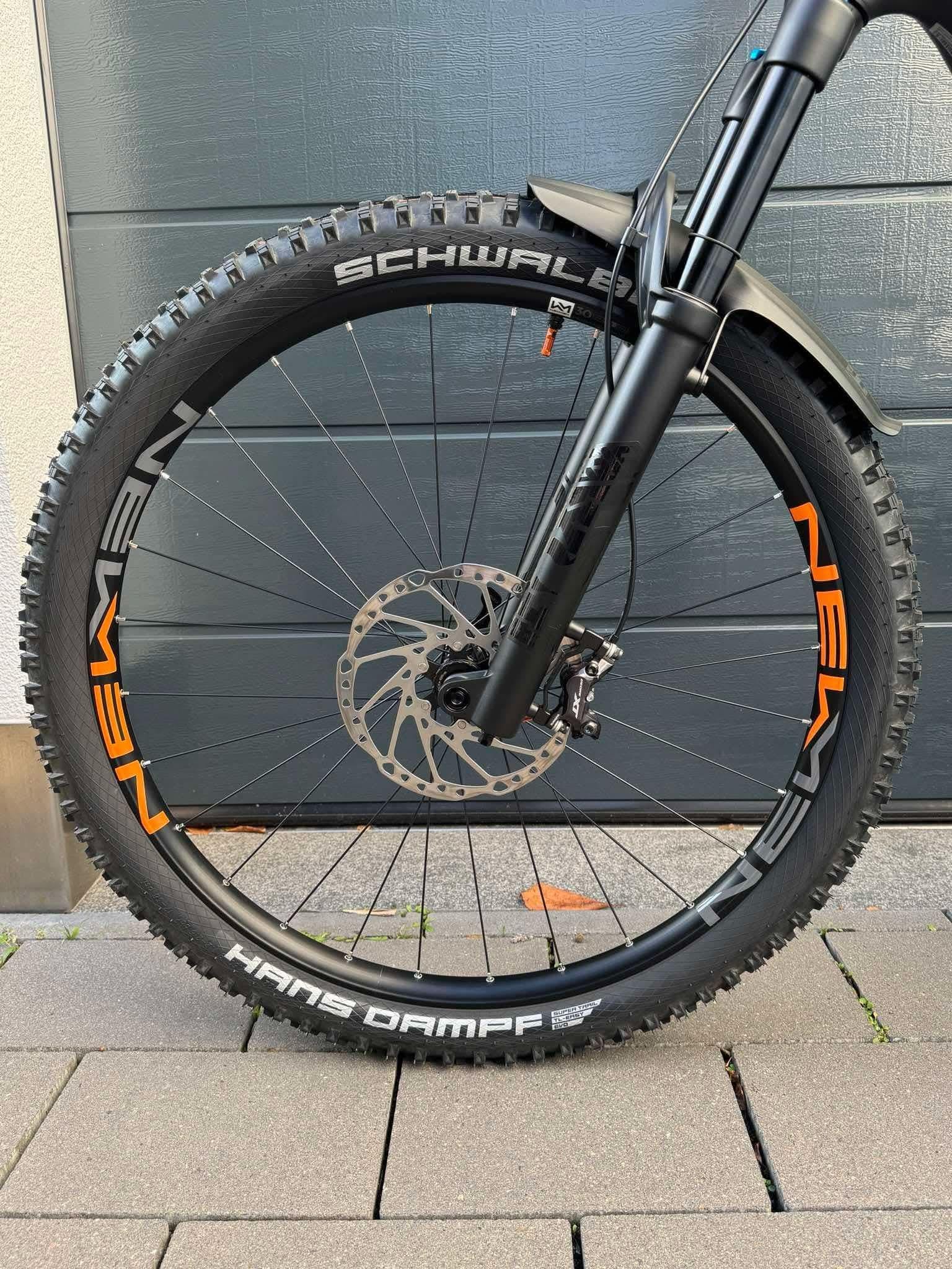 Felgenaufkleber Für Fahrrad – 27,5 Zoll, Orange, 2 Cm Breit, Wasserdicht & UV-beständig