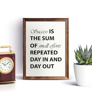 Success motivational sayings.