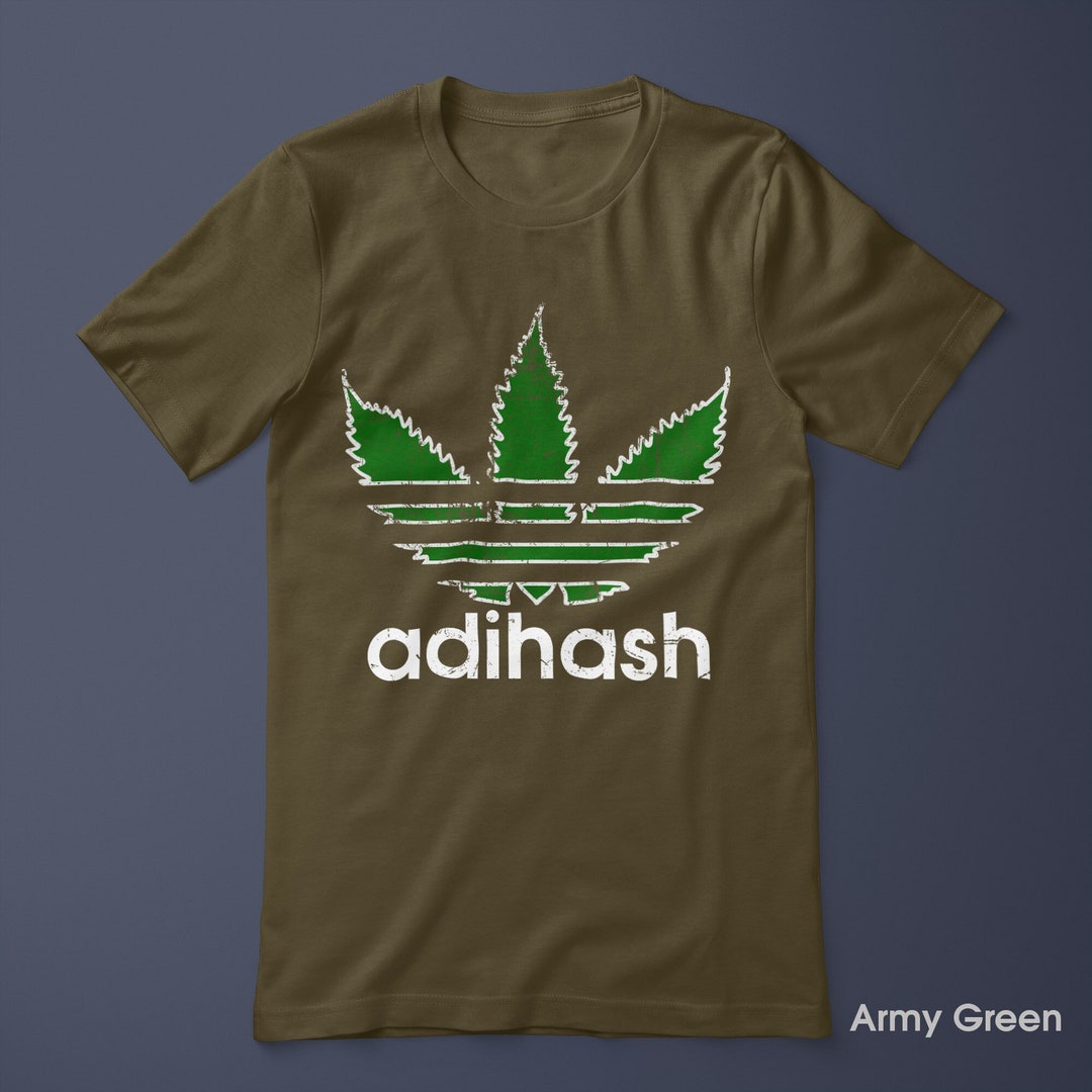 Adihash Shirt Marijuana Shirt Funny Cannabis Shirt Vintage - Etsy