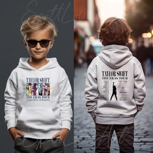 Eras Tour Canada Hoodie 2 Sided Taylor's Version, North American Concerts Swiftie Hoodie, Pullover, Tshirt, Crewneck Sweatshirt, Merch image 3