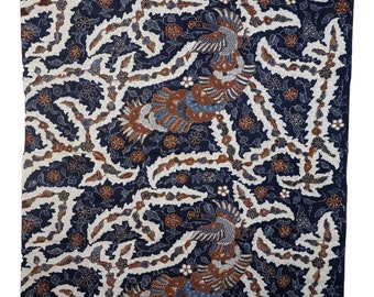 Exquisite Solo Batik Fabric - Sidomukti Motif - Authentic Indonesian Handcrafted Textile Art