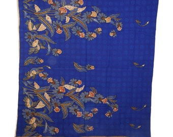 Authentic Tasikmalaya Batik Fabric - Traditional Indonesian Hand-Dyed Textile Art