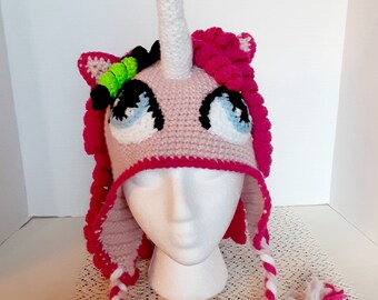 Pink unicorn hat - Child