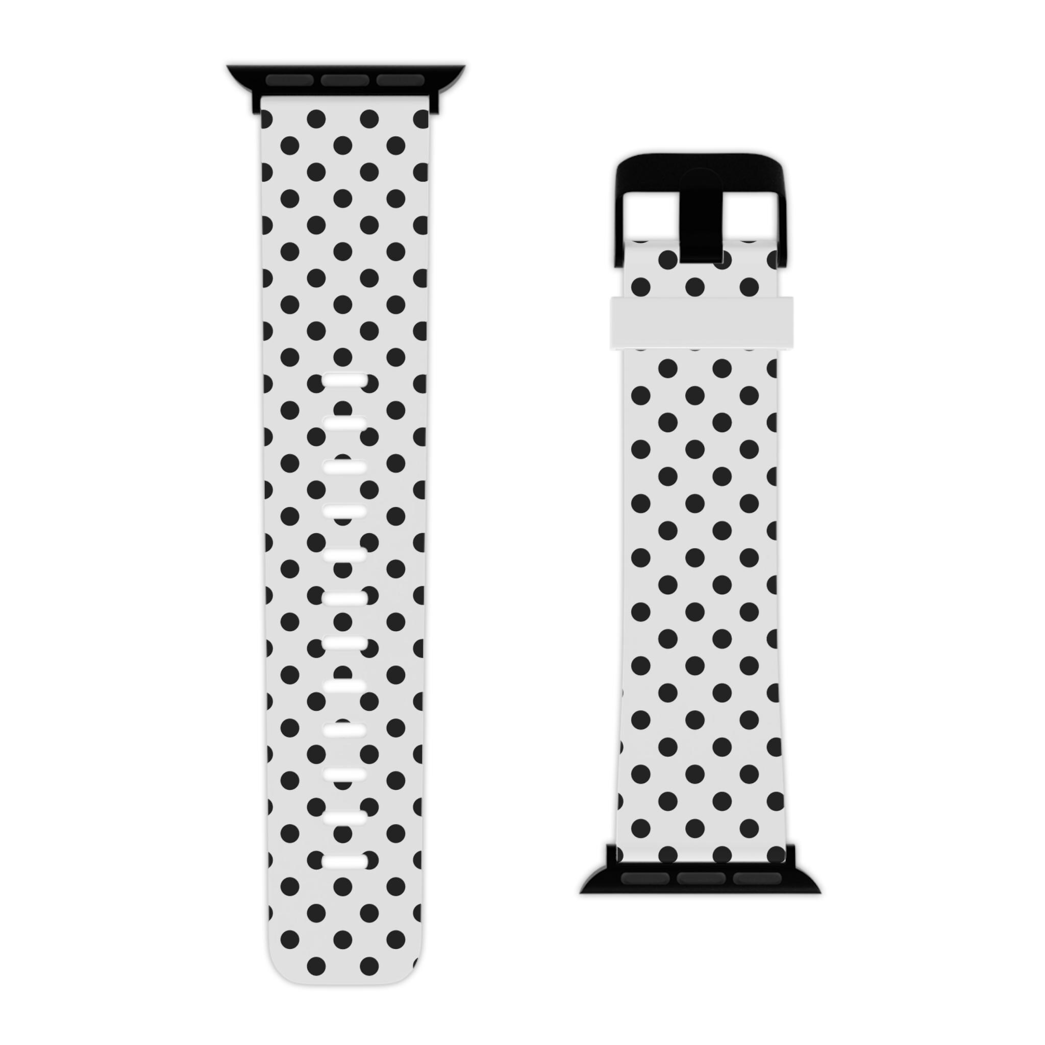 Stylish Polka Dot Apple Watch Band, Trendy Watch Strap 