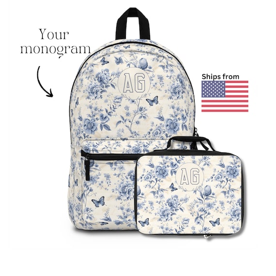 ★ACOC★ Blooming BackpackDeep Blue 5008427513 Amazon.com: Pink Flower Backpack, Stripe Backpack Casual