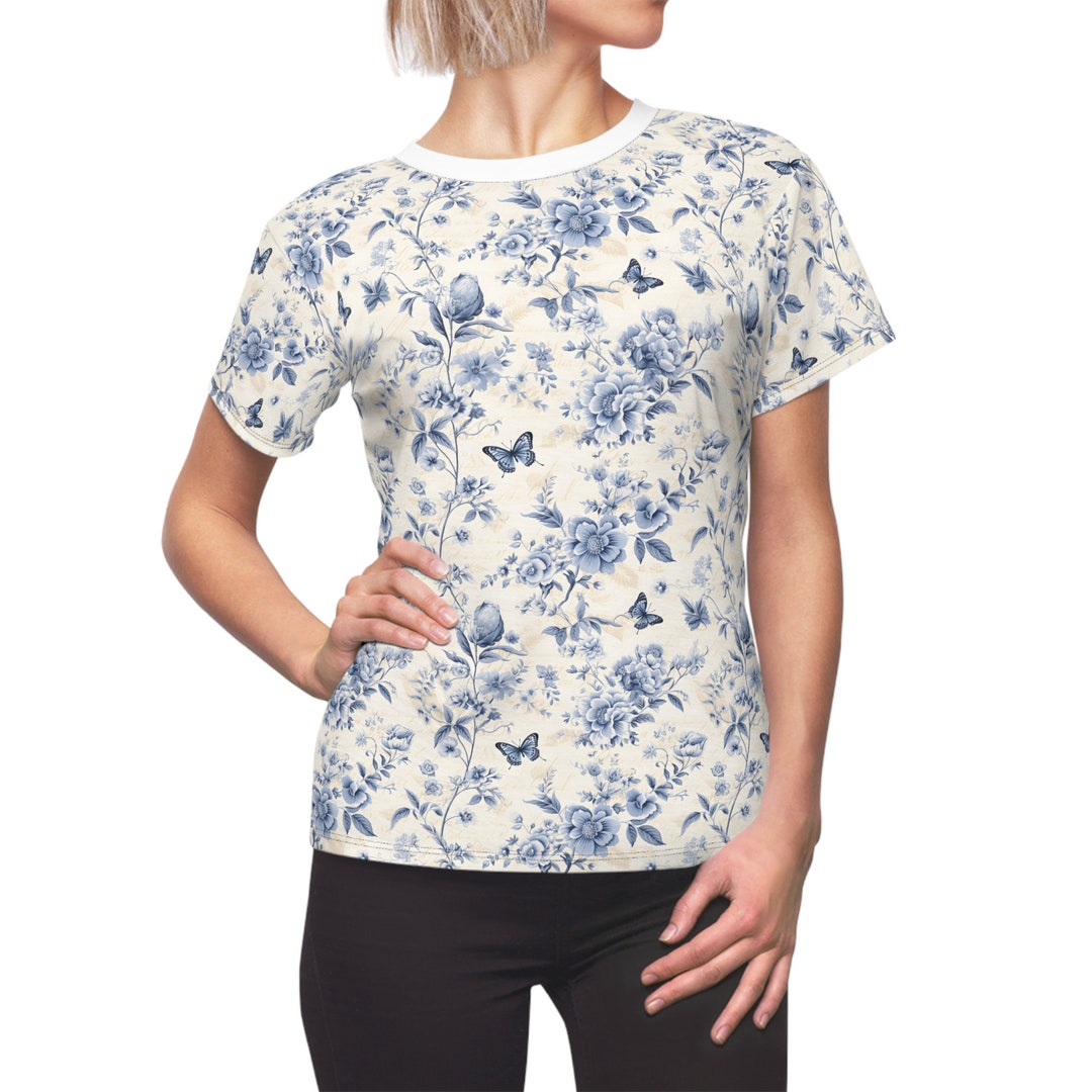 Jolie Saule Floral Block Print Shirt main image 0