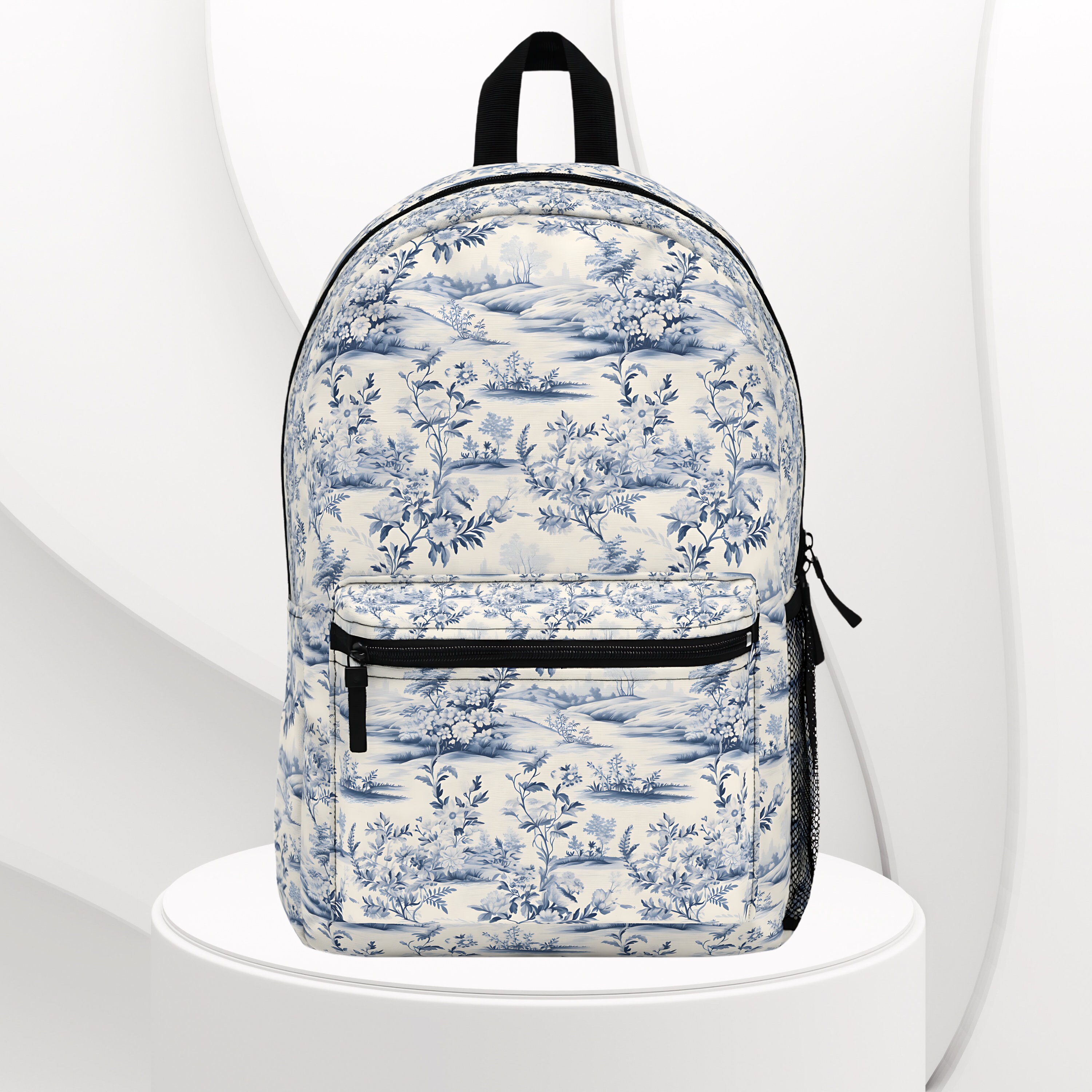 Elliott Lucca Light blue floral backpack Cucamonga Backpack in Burnt Ember - Elle Jae Gypset main image 2