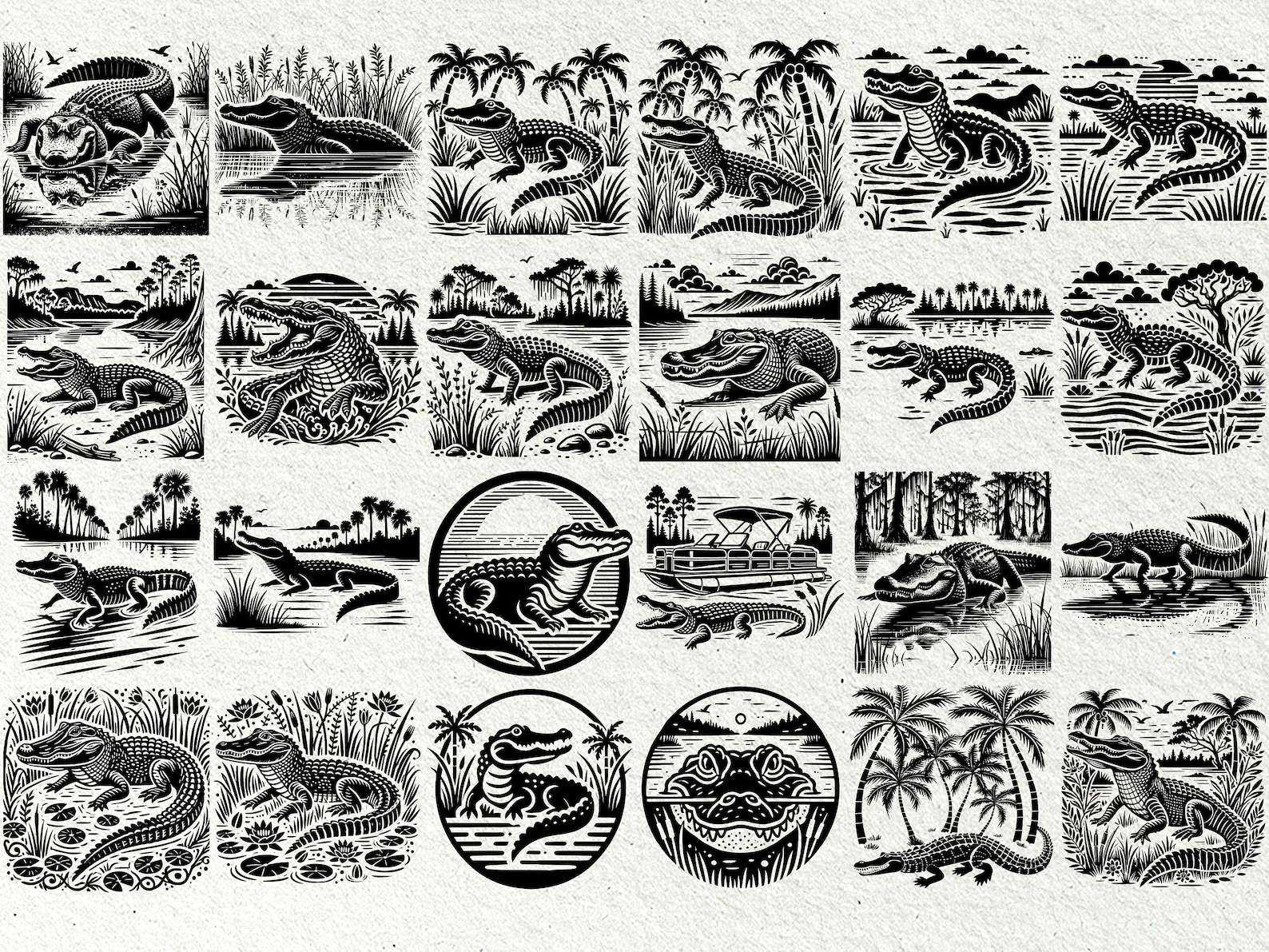 Alligator Svg Bundle / Alligator Head SVG / Alligator Svg File ...