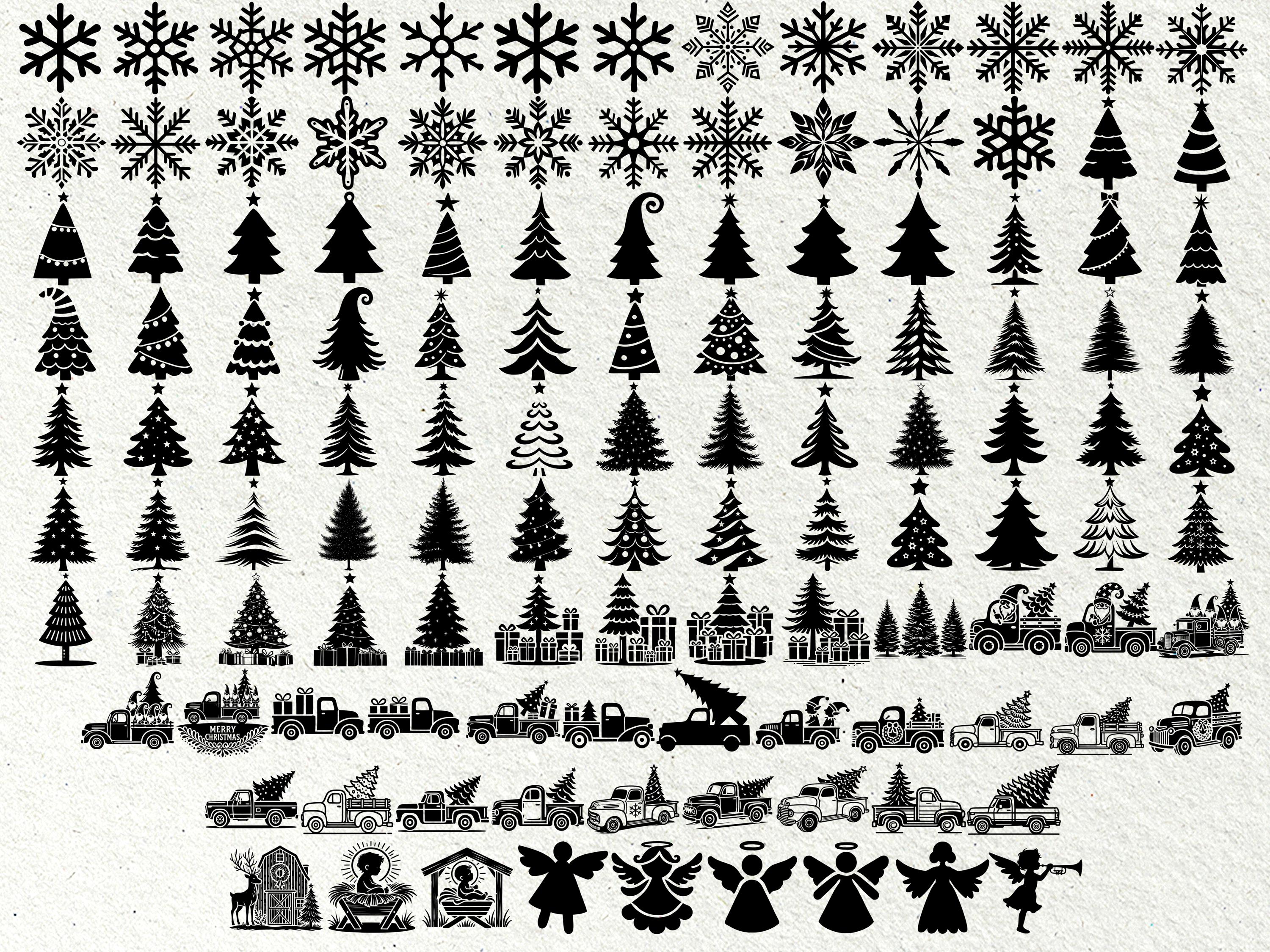 Christmas SVG Files for Cricut / Christmas Clipart PNG / Christmas Svg ...