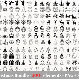 Christmas svg bundle cricut , Christmas clipart, Christmas svg files for cricut, Christmas svg cut files, Christmas clipart commercial use