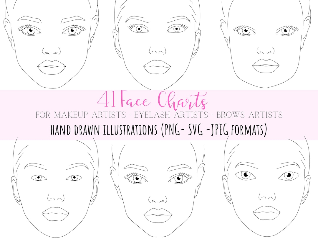 アート・デザイン・音楽 FACECHART: Drawing with Makeup Face Chart Makeup Art Tutorials | 'HOW TO' #makeupart