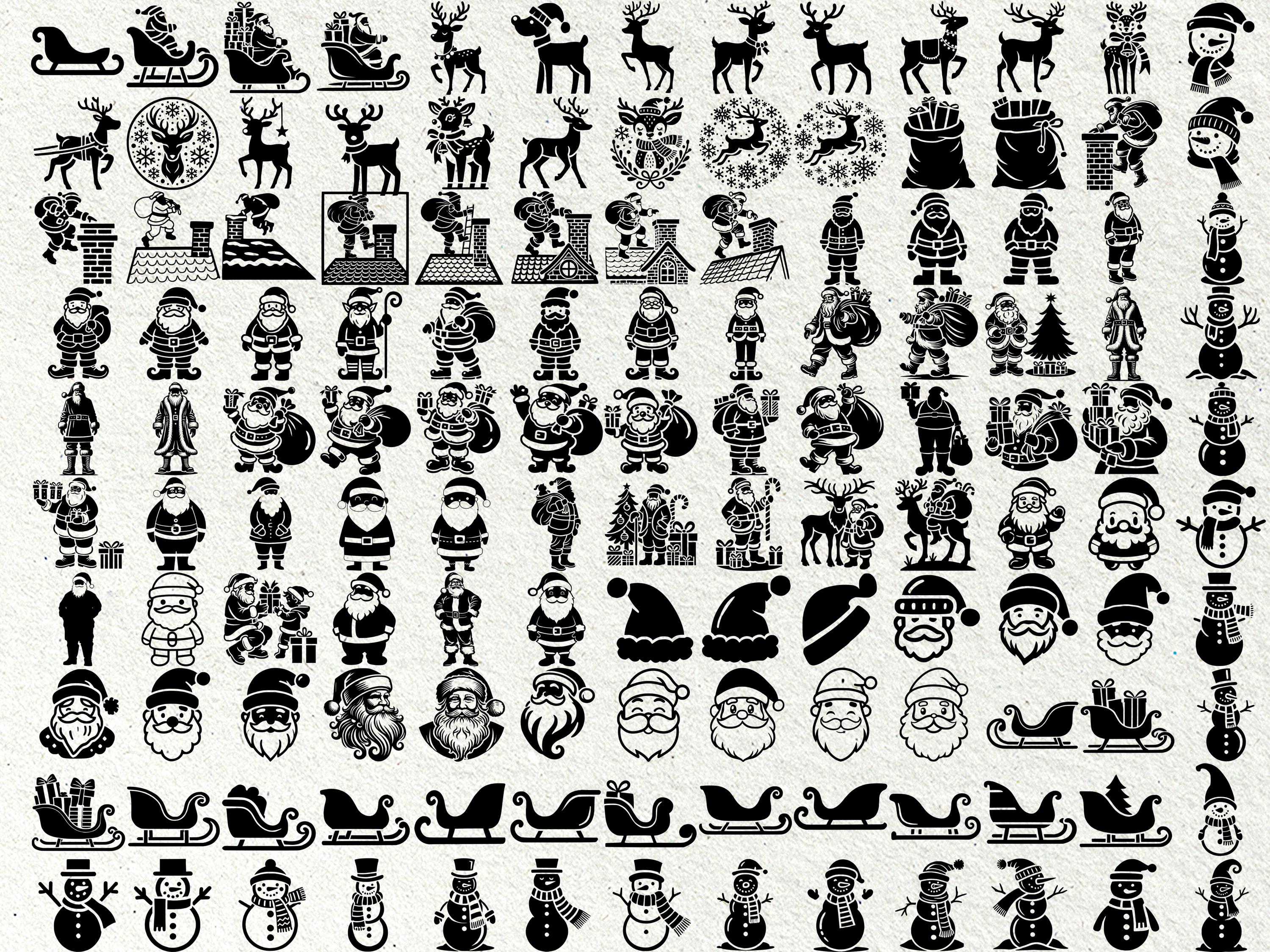 Christmas SVG Files for Cricut / Christmas Clipart PNG / Christmas Svg ...