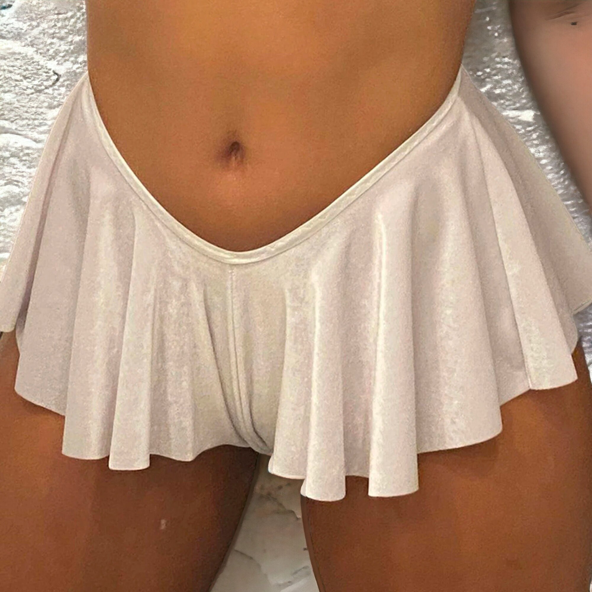 Femme Fille Mini Jupe Plissée Sexy Jupes courte de Écolière avec Bouton  Clubwear