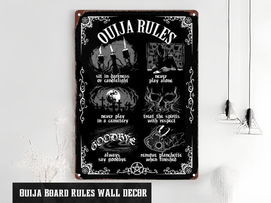 Gothic Home Decor Gothic Decal Signage Gothic Wall Decor Etsy