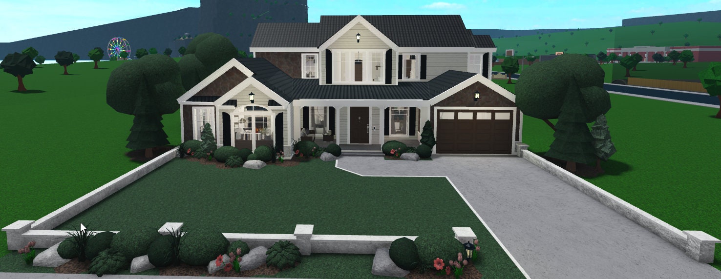 Bloxburg Mansion 200k Exterior 