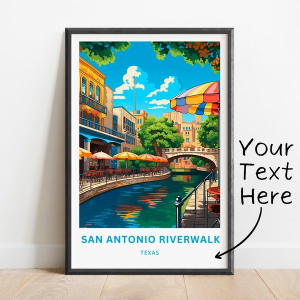 San Antonio Framed Art Etsy