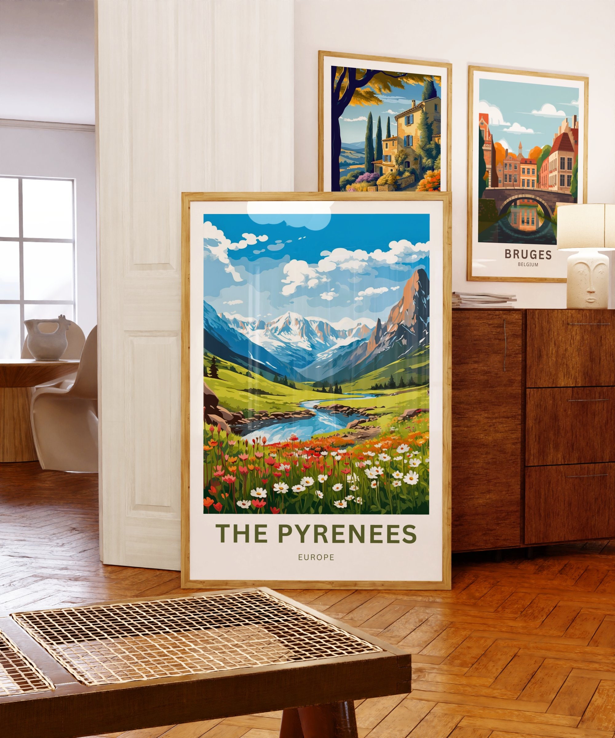 Discover Voyage France Les Pyrénées Poster