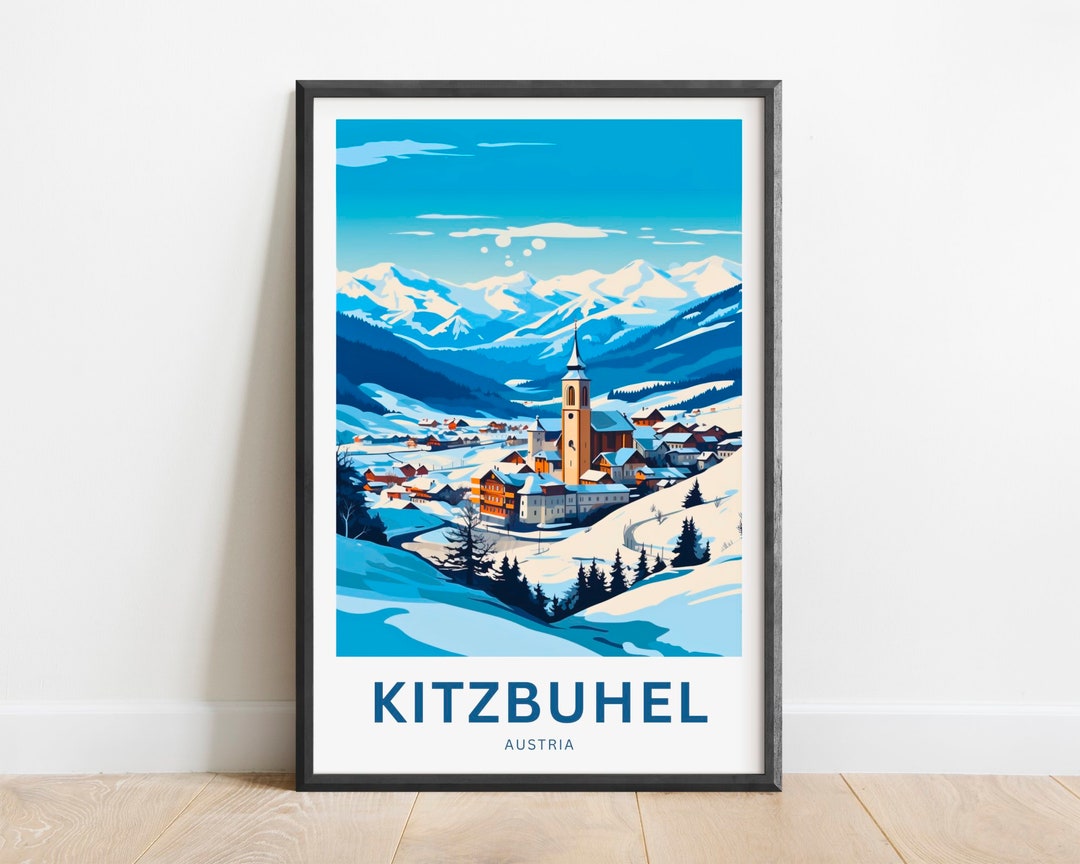 Buy Kitzbuhel Travel Print - Kitzbühel Poster, Austria Wall Art