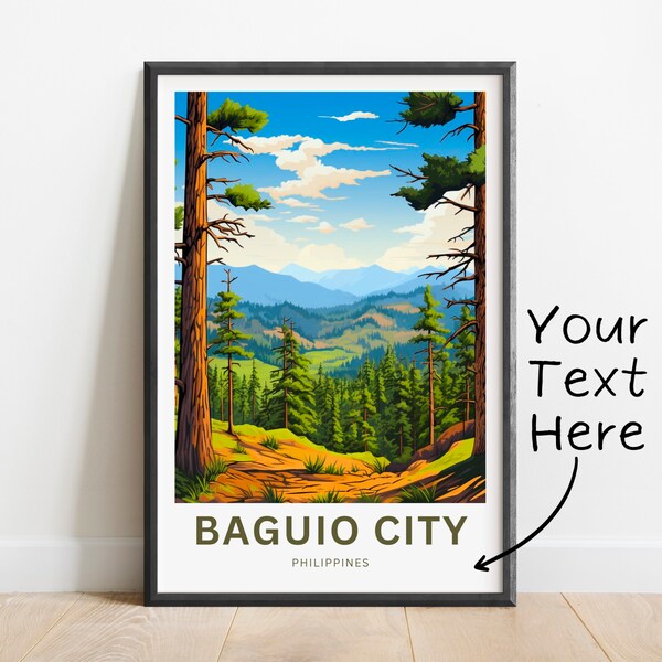 Baguio Philippines Wall Art Etsy