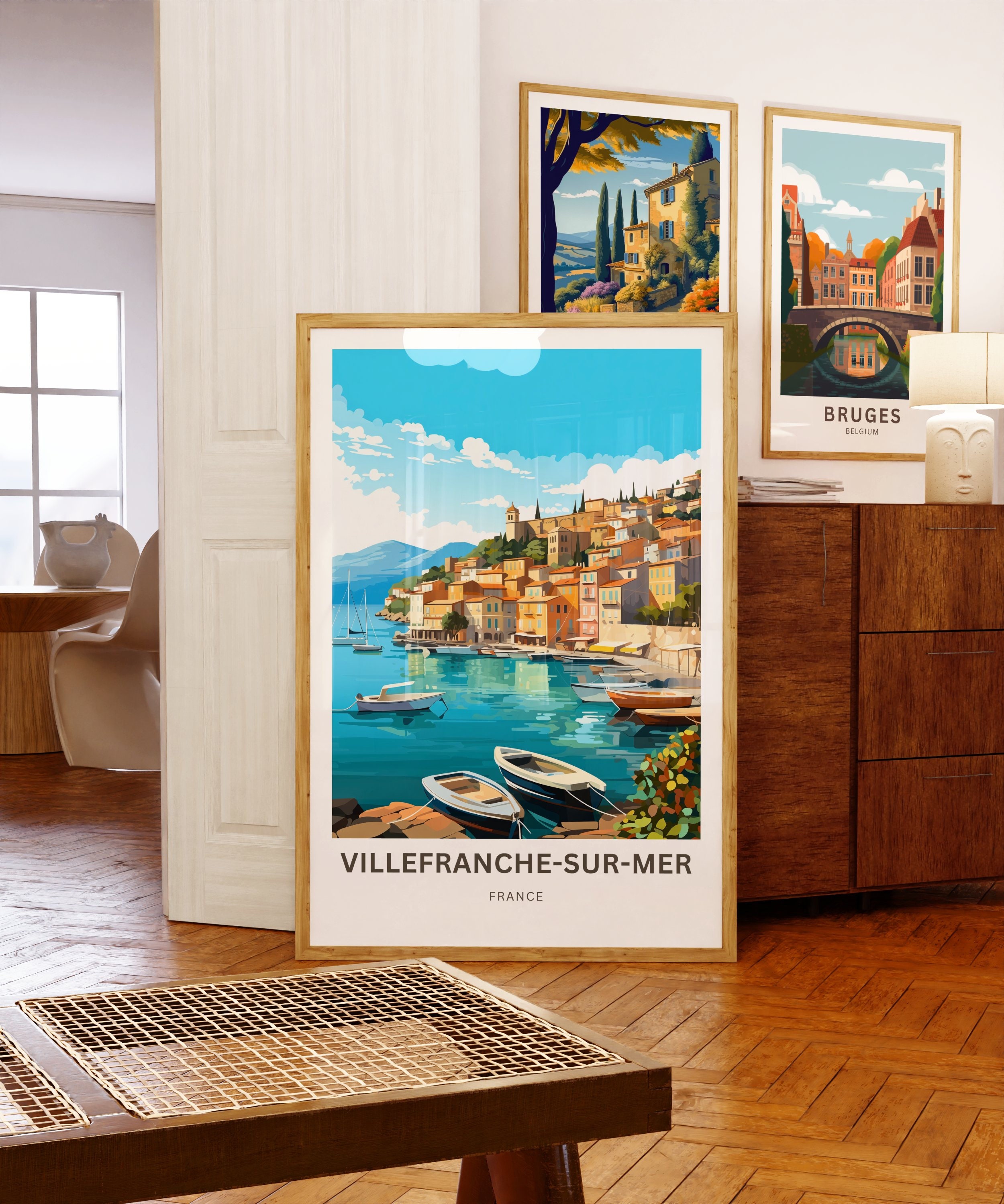 Villefranche-sur-mer Travel Print - Villefranche-sur-mer Poster