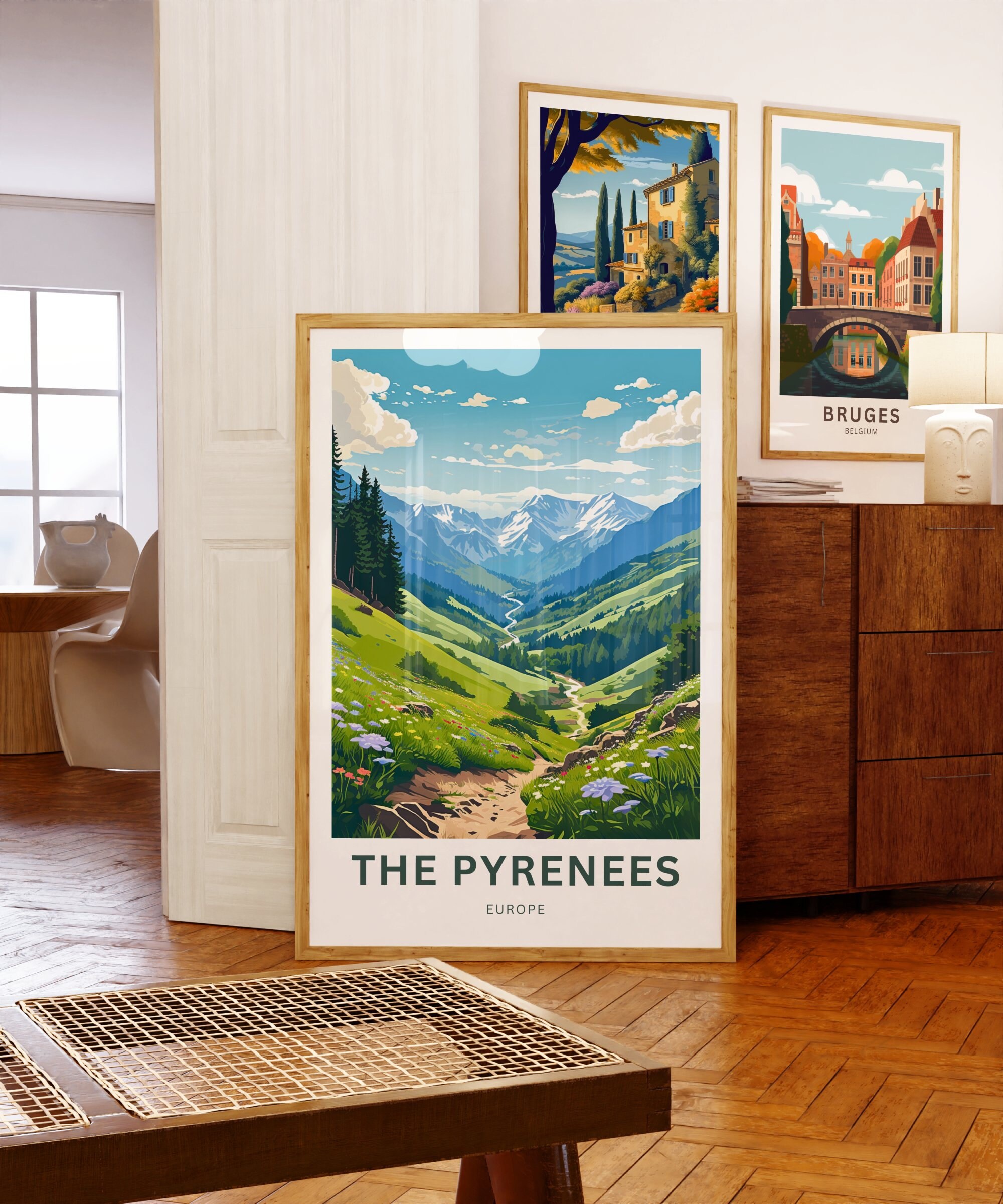 Discover Voyage France Les Pyrénées Poster