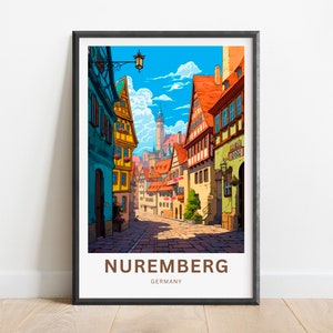 Devils Bridge Travel Print - Devils Bridge poster, Germany Wall Art, Framed present, Gift Germany Present