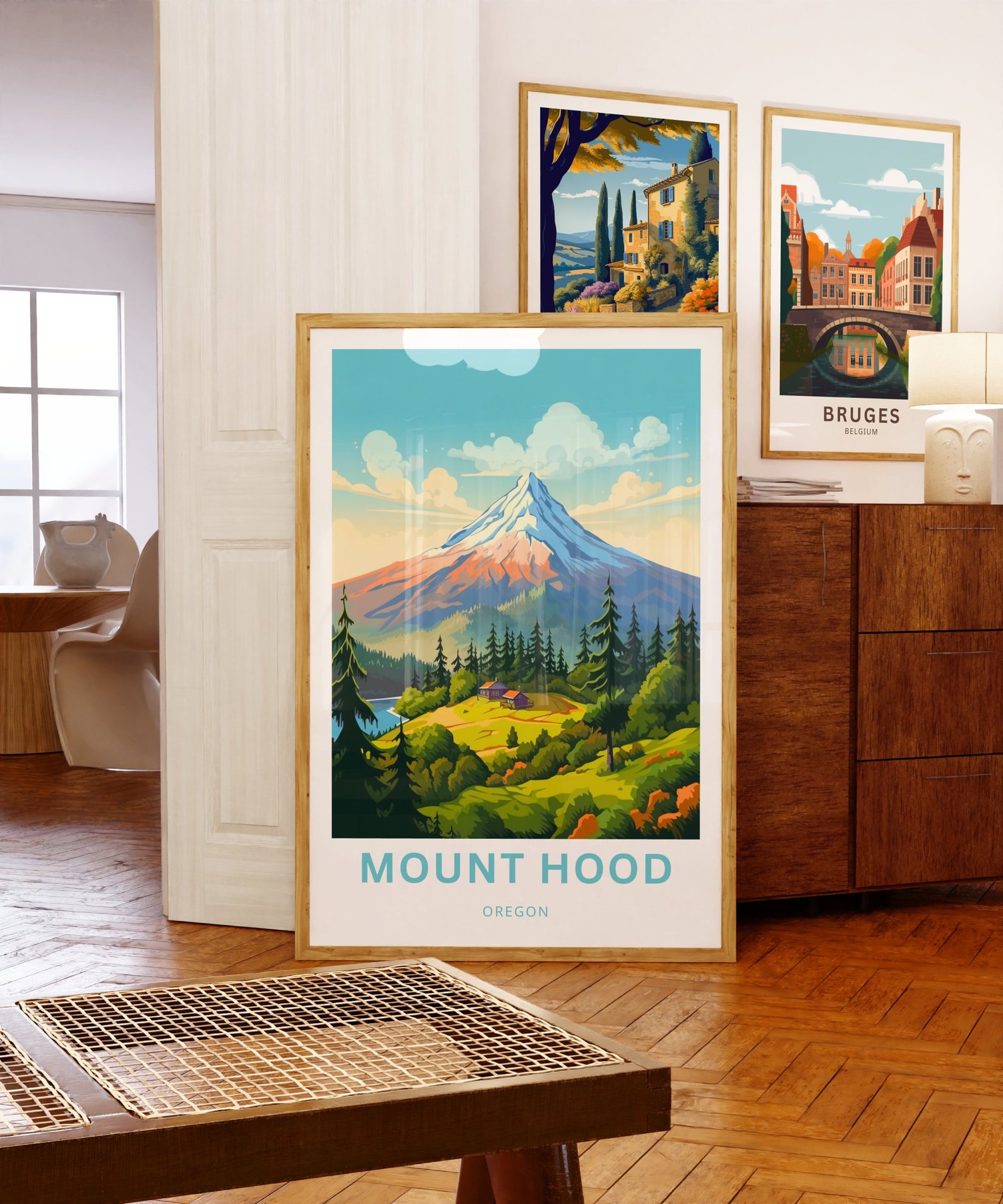 Personalized Mount Hood Travel Print Mount Hood Poster - Etsy