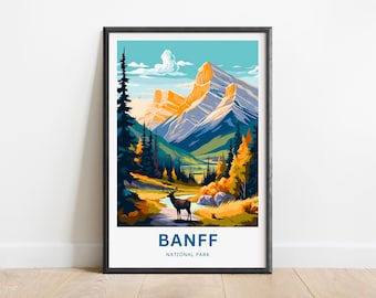 Banff National Park Print: Canadian Rockies Wall Art