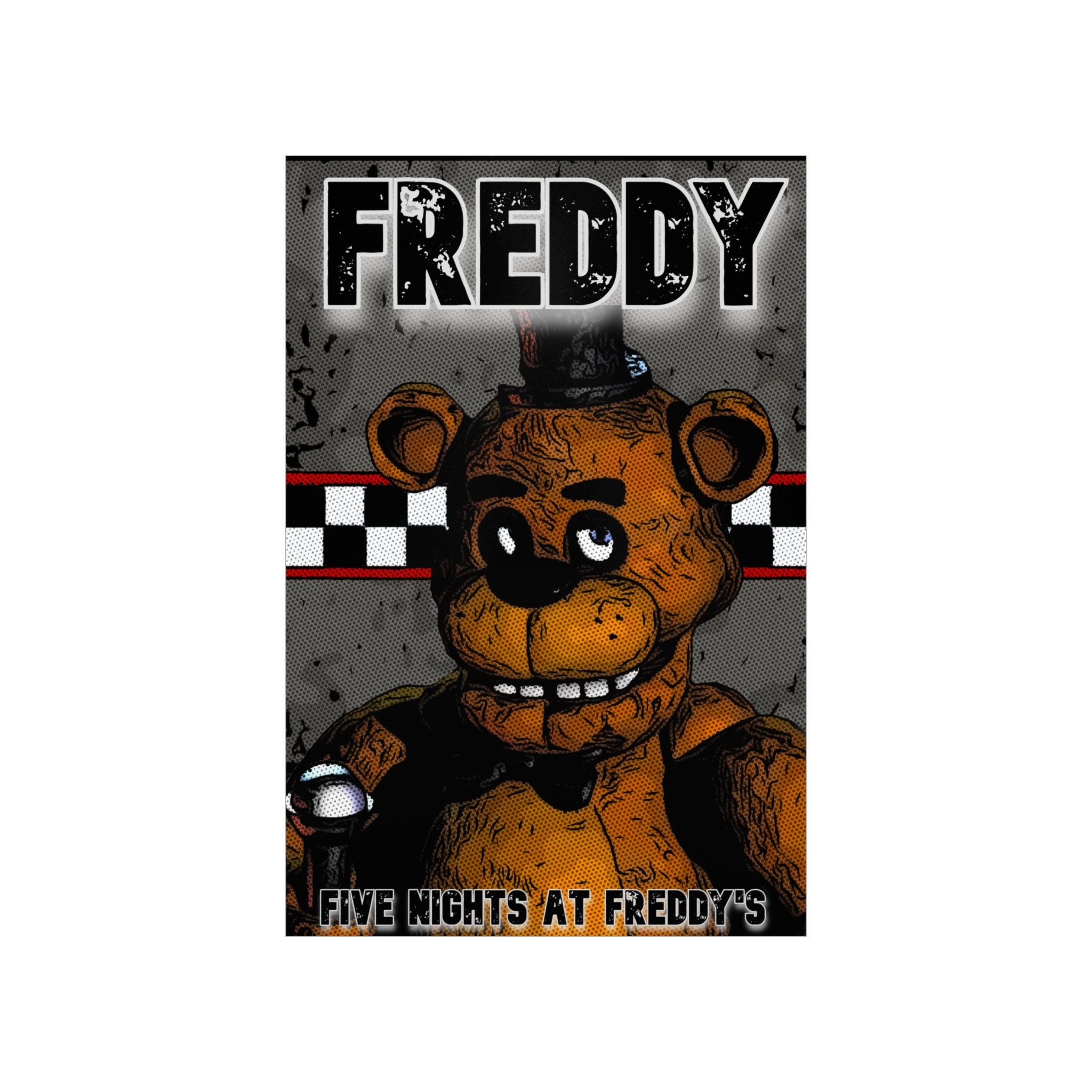 Five Nights At Freddys, Fnaf, Poster, Fnaf Poster, Freddy Fazbear ...