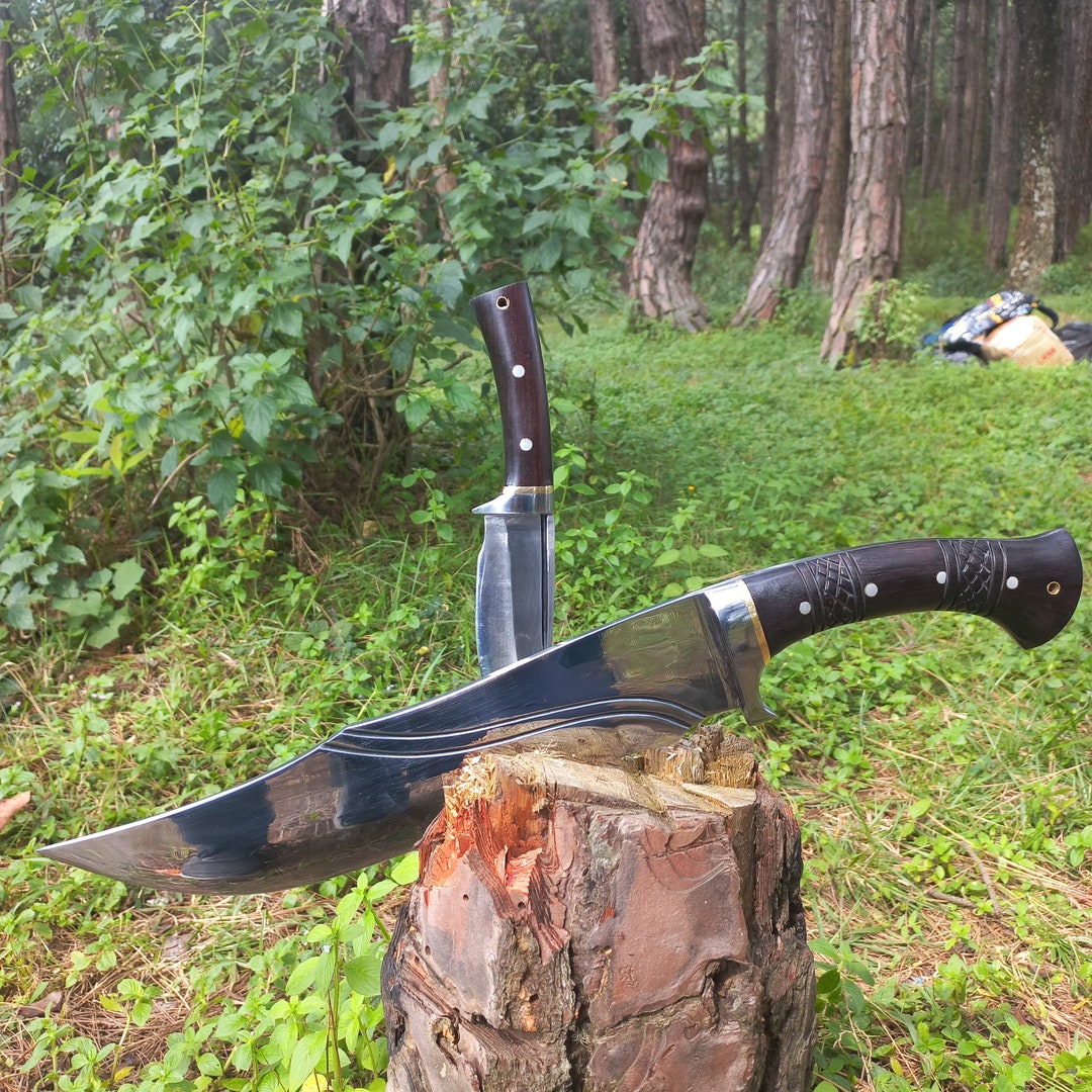 12 Inch Nepali Kukri Knife Working Khukuri Knives Tactical Etsy