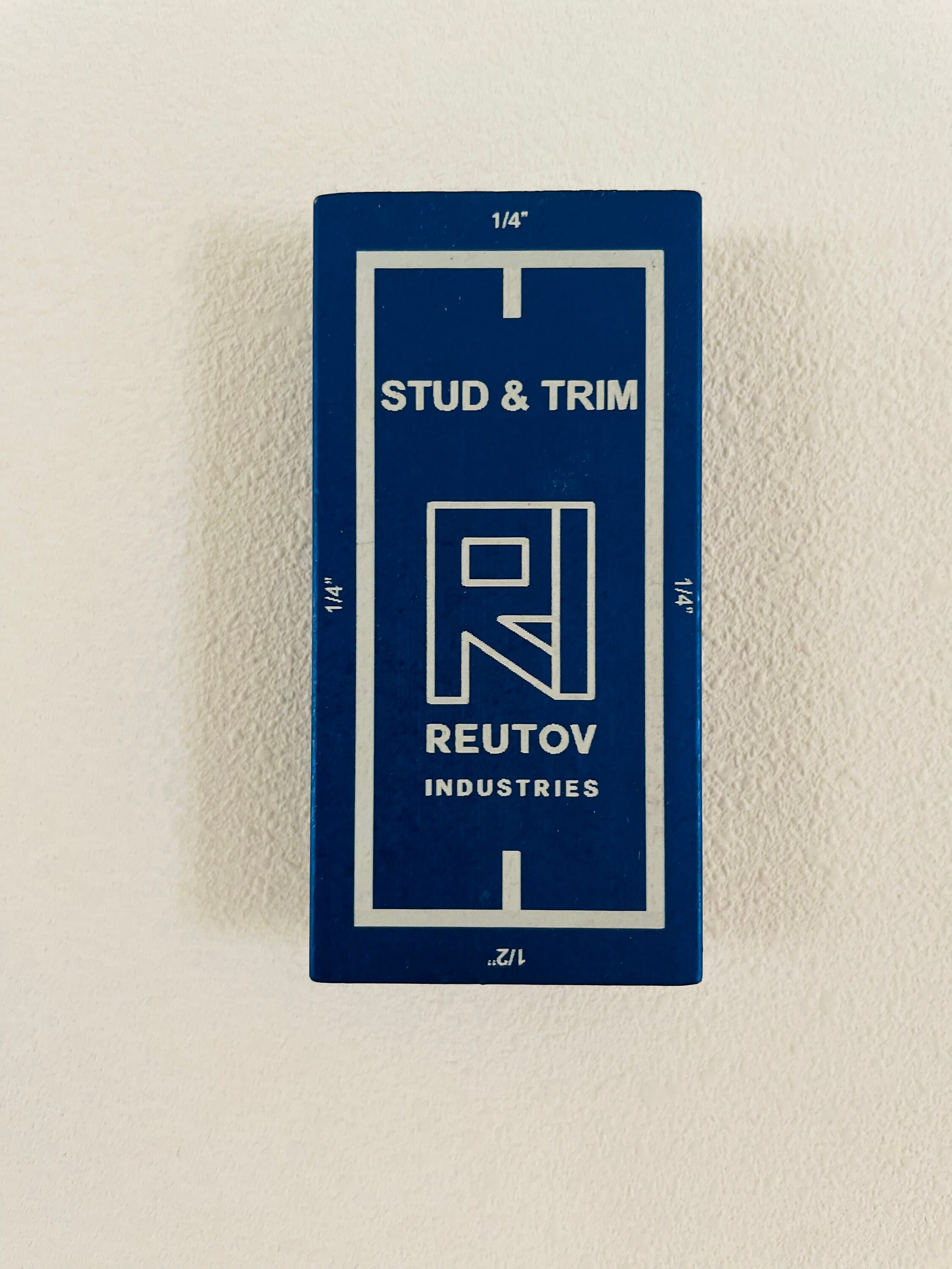 STUD AND TRIM stud Finder 1/4 Trim Reveal Gauge 1/8 Door Reveal Gauge